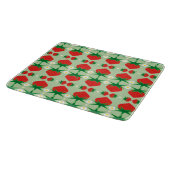 Strawberry Glass Cutting Board 6x7 Snijplank (Hoek)