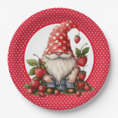Strawberry Gnome Paper Bord (Voorkant)