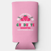 Strawberry Graduation Party Seltzer Blikjeskoeler (Voorkant)