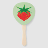 Strawberry Hand Fans Handwaaier (Achterkant)