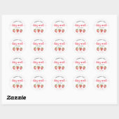 Strawberry Hartelijk dank voor Berry Much Ronde Sticker (Vel)