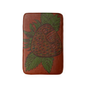 Strawberry Home Sweet Home Badmat (Voorkant Verticaal)