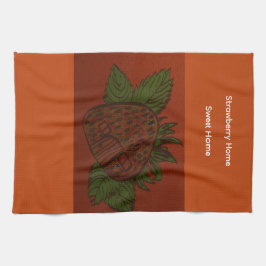 Strawberry Home Sweet Home Kitchen Towel Theedoek