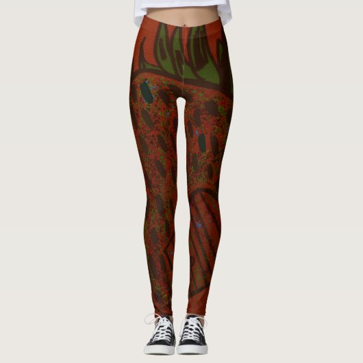 Strawberry Home Sweet Home  Leggings (Voorkant)