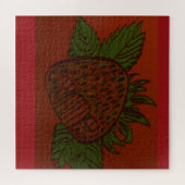 Strawberry Home Sweet Home Legpuzzel (Horizontaal)