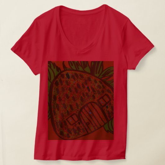 Strawberry Home Sweet Home  T-shirt (Laagn)