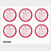 Strawberry Homemade Body Butter of Scrub Label (Vel)