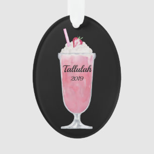 Strawberry Ice Cream Soda Persoonlijk Ornament