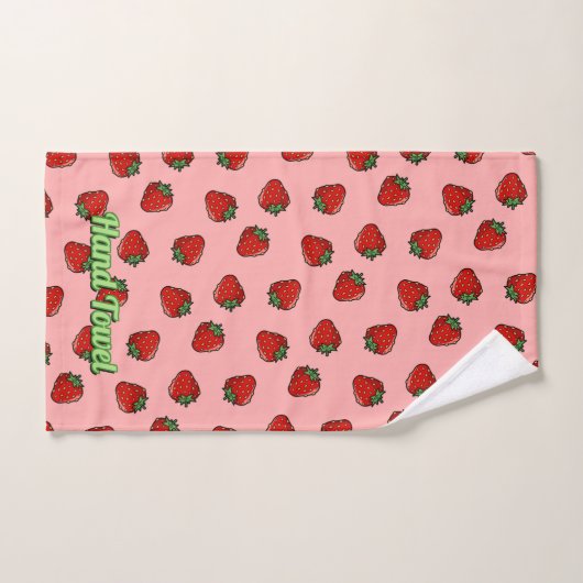 Strawberry Icon Bath-handdoekset Bad Handdoek (Handdoek)