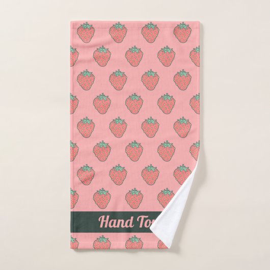 Strawberry Icon Bath-handdoekset Bad Handdoek (Handdoek)