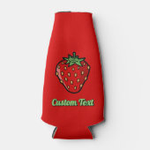 Strawberry Icon Bottle Cooler (Voorkant)