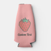Strawberry Icon Bottle Cooler (Voorkant)