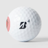 Strawberry Icon Golf Balls Golfballen (Logo)