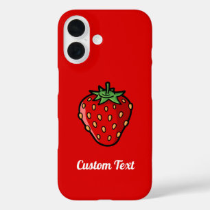 Strawberry Icon Hoesje-Mate iPhone Case Case