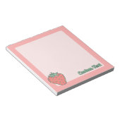 Strawberry Icon Notitieblok (Schuin)