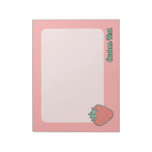 Strawberry Icon Notitieblok (Linkerzijde)
