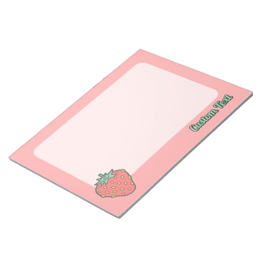 Strawberry Icon Notitieblok (Schuin)