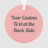 Strawberry Icon Ornament (achterkant)