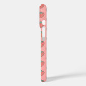 Strawberry Icon Pattern Case-Mate iPhone Case (Achterkant / Links)