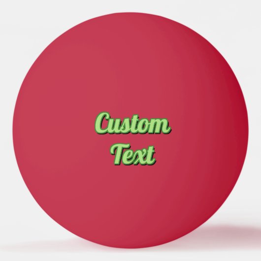 Strawberry Icon Ping-Pong Ball (Achterkant)