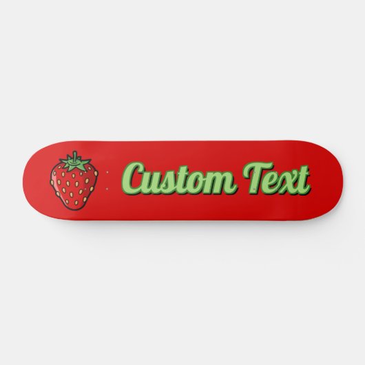 Strawberry Icon Skateboard (Horizontaal)