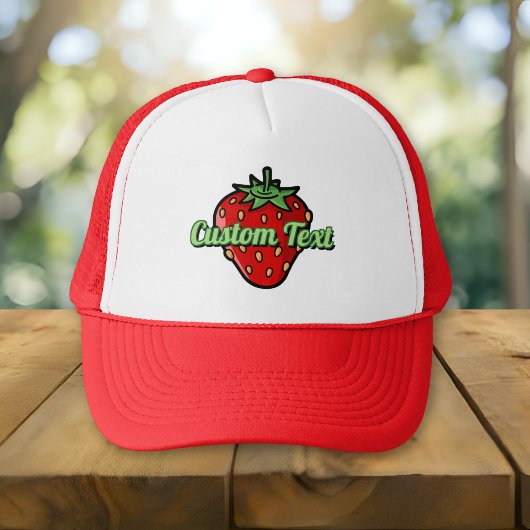 Strawberry Icon Trucker Hat Pet