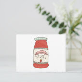 Strawberry Jam Briefkaart (Staand voorkant)