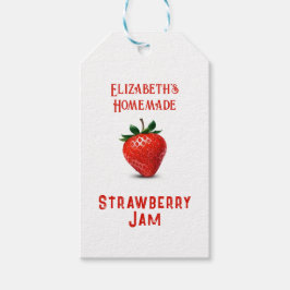 Strawberry Jam Cadeaulabel