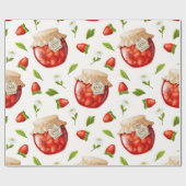 Strawberry Jam Cadeaupapier (Vlak)