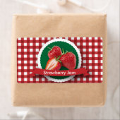 Strawberry Jam Canning Label (Insitu)