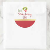 Strawberry Jam Canning Label (Tas)