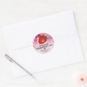  Strawberry Jam Jar Food Label (Envelop)