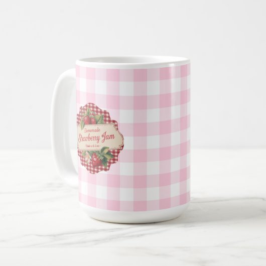 Strawberry Jam Koffiemok (Voorkant links)