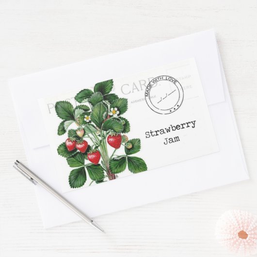 Strawberry Jam Label (Envelop)