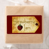Strawberry Jam Label (Insitu)