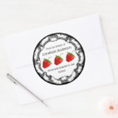 Strawberry Jam Label Personaliseren (Envelop)