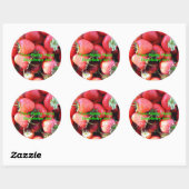 Strawberry Jam Label Sticker (Vel)