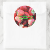 Strawberry Jam Label Sticker (Tas)