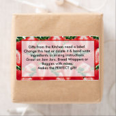STRAWBERRY Jam Labels Kitchen Gift-labels (Insitu)