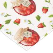 Strawberry Jam Lange Tafelloper (Hoek)
