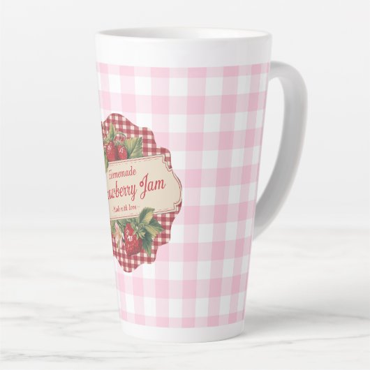 Strawberry Jam Latte Mok (Rechterhoek)