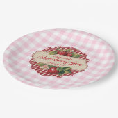 Strawberry Jam Papieren Bordje (Gekanteld)