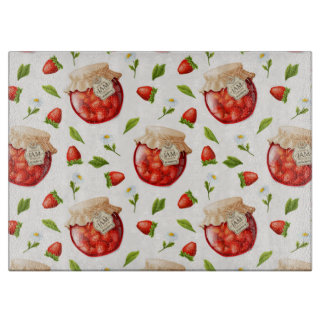 Strawberry Jam Snijplank