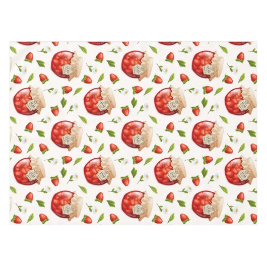 Strawberry Jam Tafelkleed (Voorkant (Horizontaal))