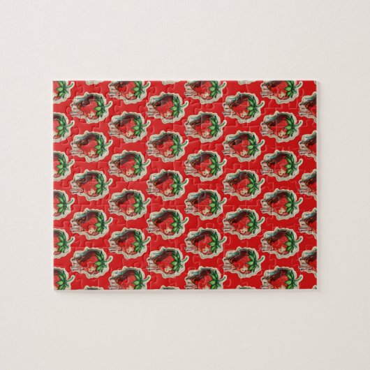 Strawberry Jigsaw puzzel (Horizontaal)