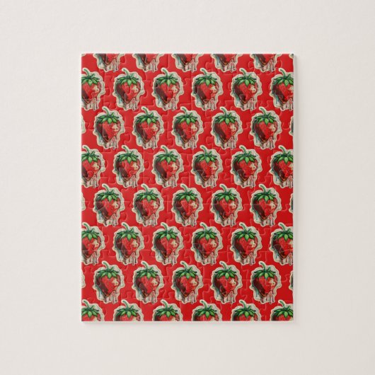 Strawberry Jigsaw puzzel (Verticaal)