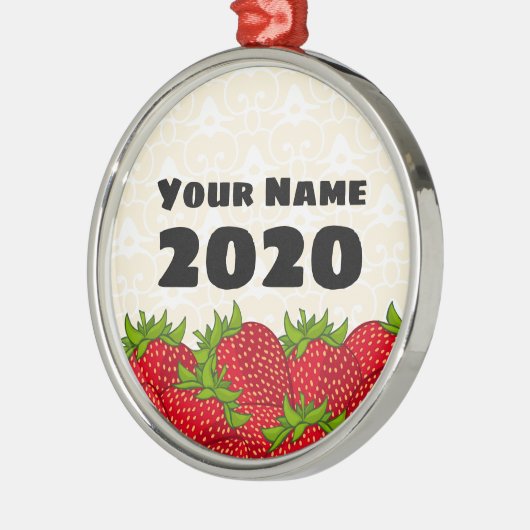 Strawberry Keepomwille Ornament (Links)