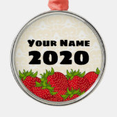 Strawberry Keepomwille Ornament (Voorkant)