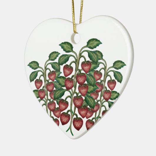 Strawberry Keramisch Ornament (Links)