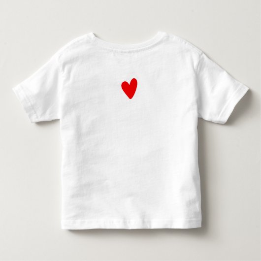 Strawberry *Kids White Tee Kinder Shirts (Achterkant)